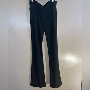 SHEIN Black Flared Pants